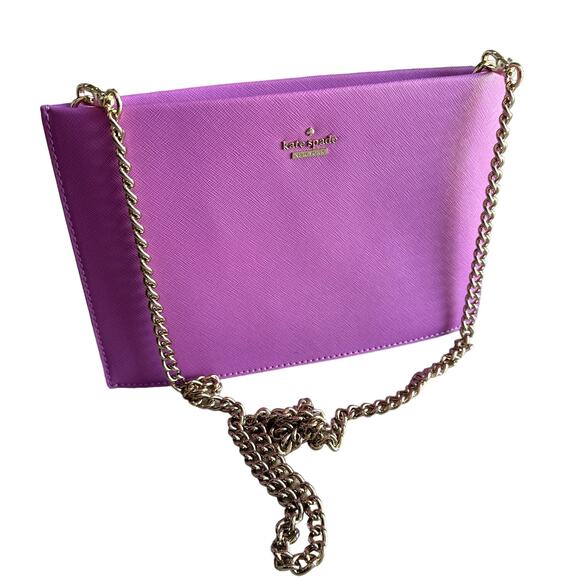 Kate Spade Cow Leather Cameron Sima Morning Glory bag - Picture 1 of 11